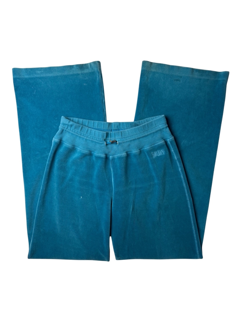 Bebe Sport Teal Blue Sweatpants